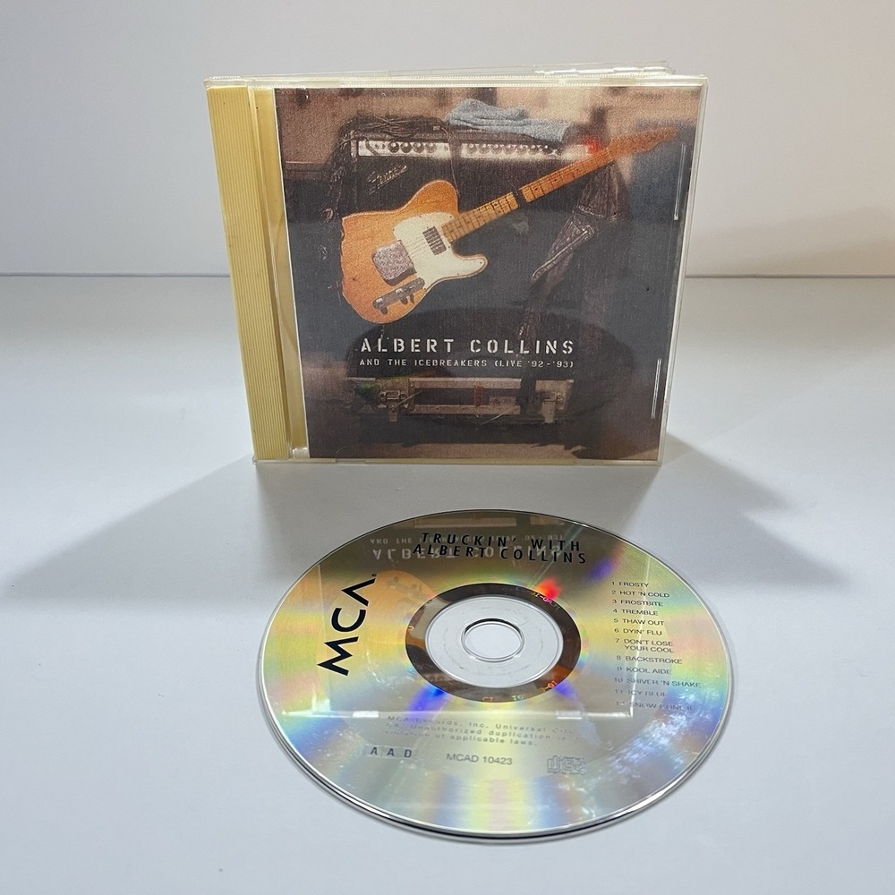 ALBERT COLLINS & THE ICEBREAKERS - Live '92 - '93 CD 1995 Pointblank Exc Cond!
